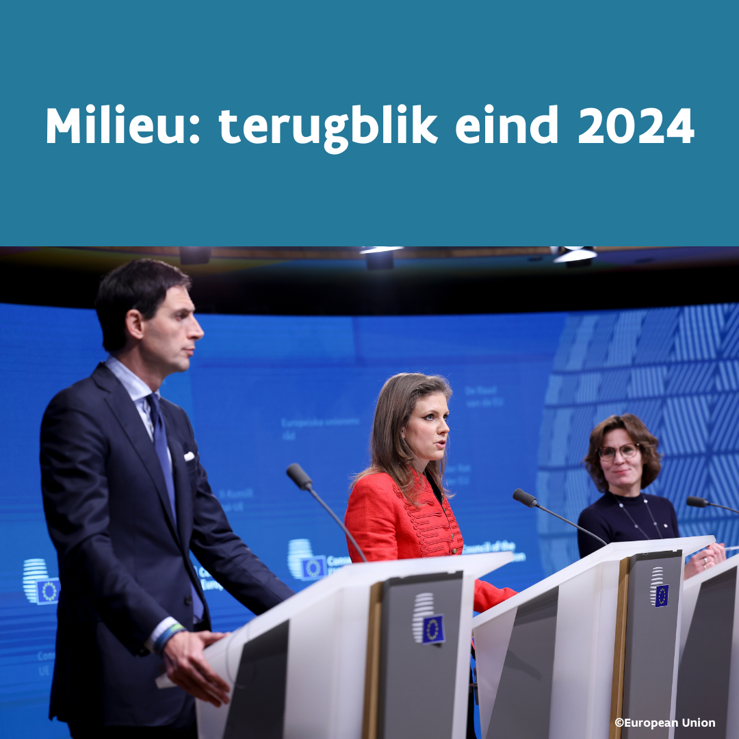 Milieu: terugblik eind 2024