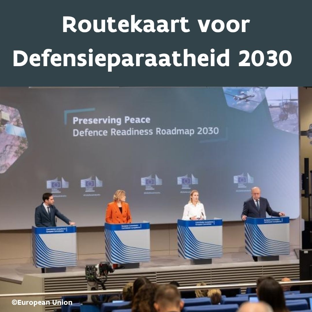 Commissie presenteert Routekaart voor Defensieparaatheid 2030