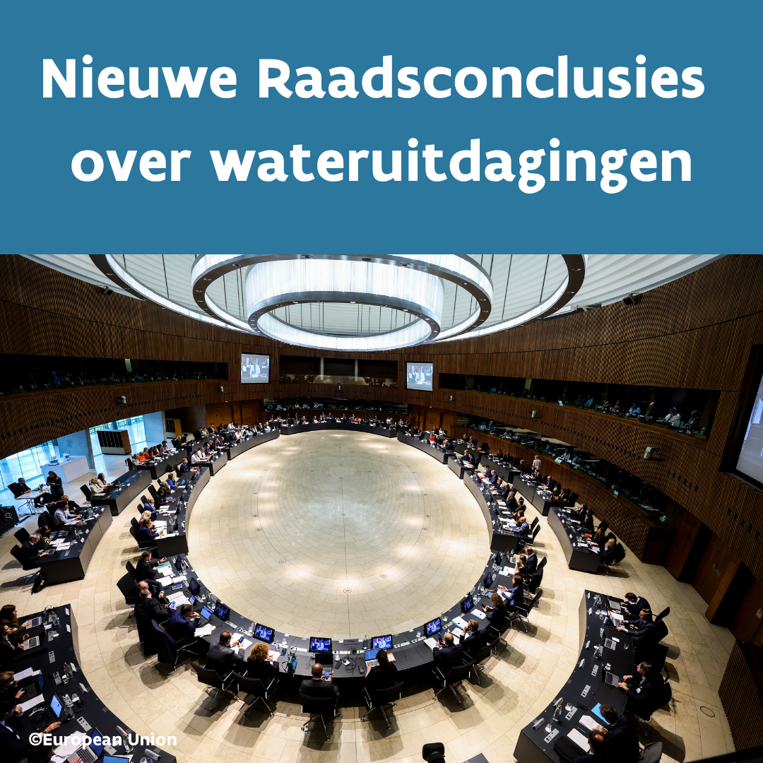 Raad keurt conclusies goed over wateruitdagingen