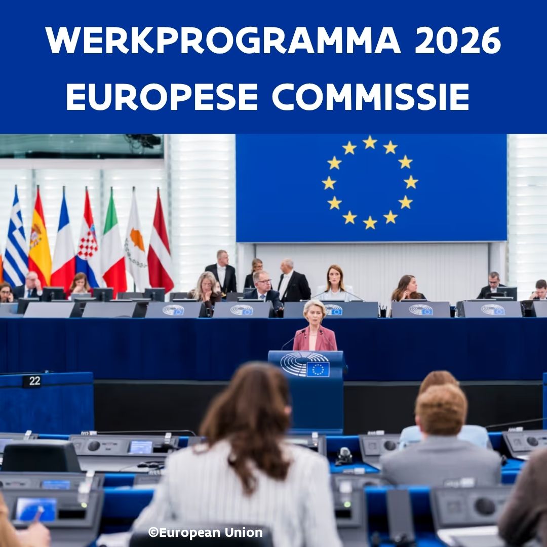 Commissiewerkprogramma voor 2026 bekend