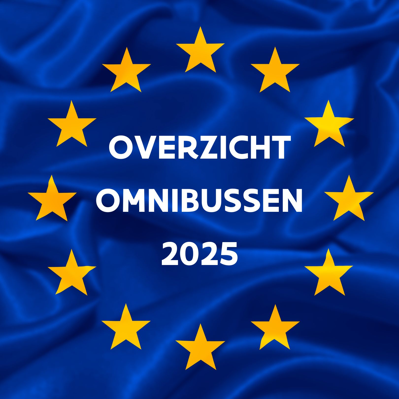 Omnibus vereenvoudiging in 2025: een overzicht
