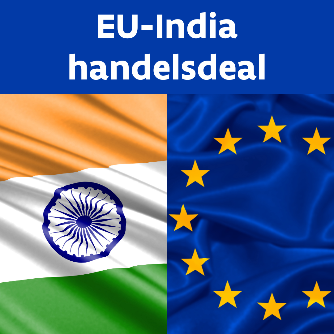 EU en India creëren grootste vrijhandelszone ter wereld
