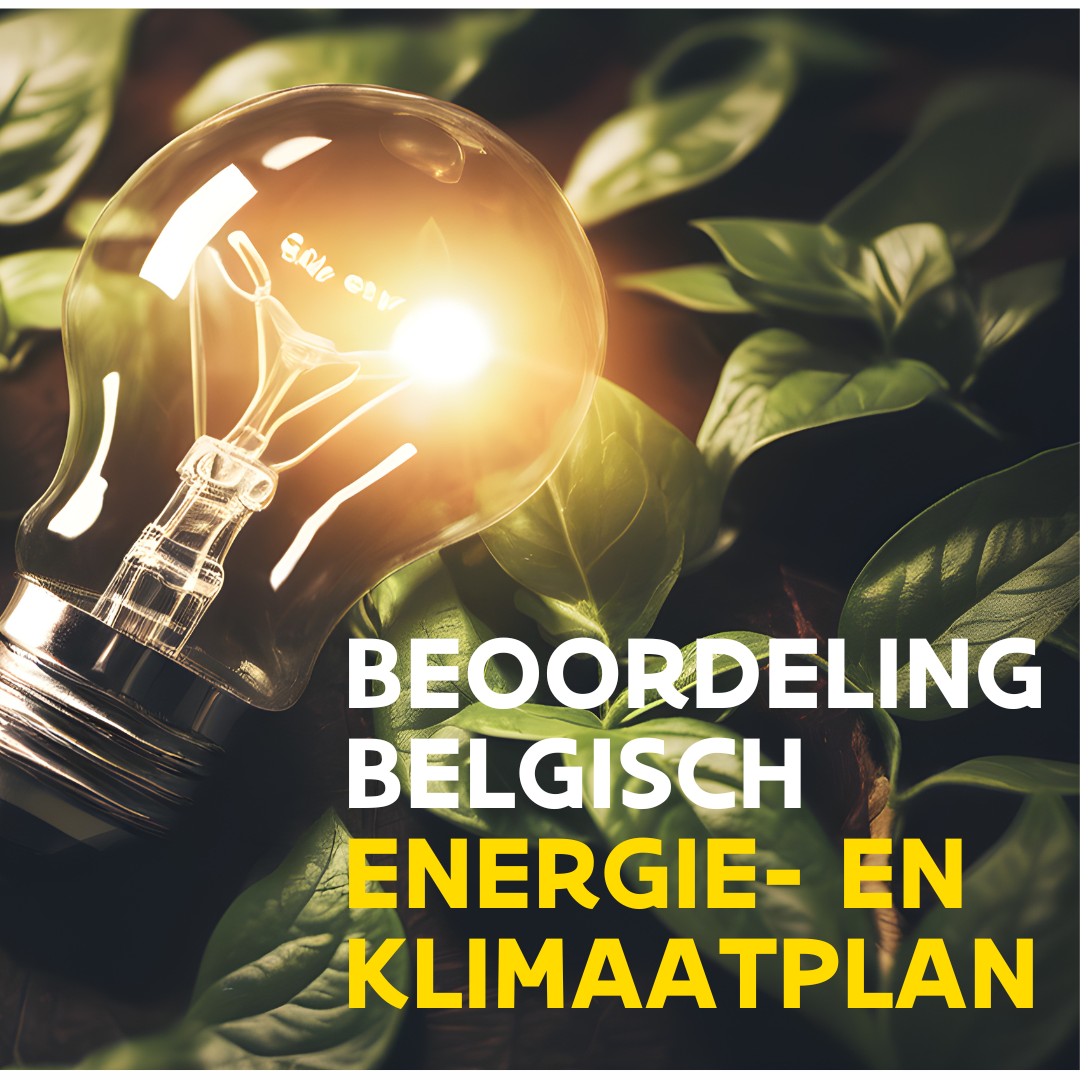 Belgisch energie- & klimaatplan raakt over de lat