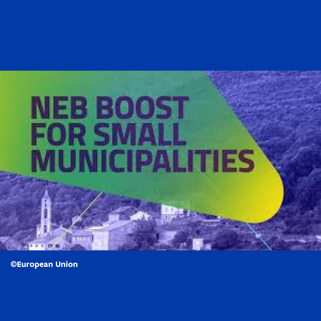 New European Bauhaus Boost for Small Municipalities 2026: kansen voor kleine gemeenten