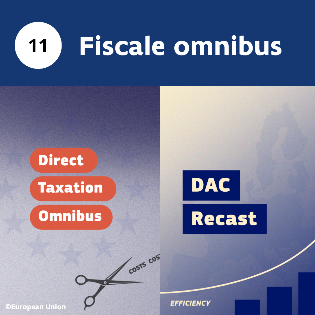 Minder fiscale rompslomp in Europa