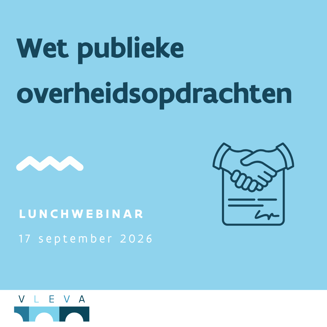 Webinar 'wet publieke overheidsopdrachten'